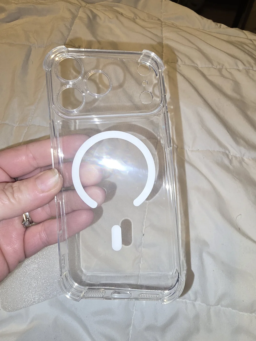 Apple Clear Silicone iPhone Case